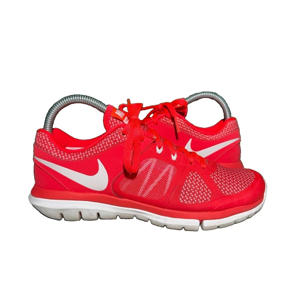 Nike Flex Run Running Shoes Walking Sneakers Crimson Women's Size 6.5 644477-601